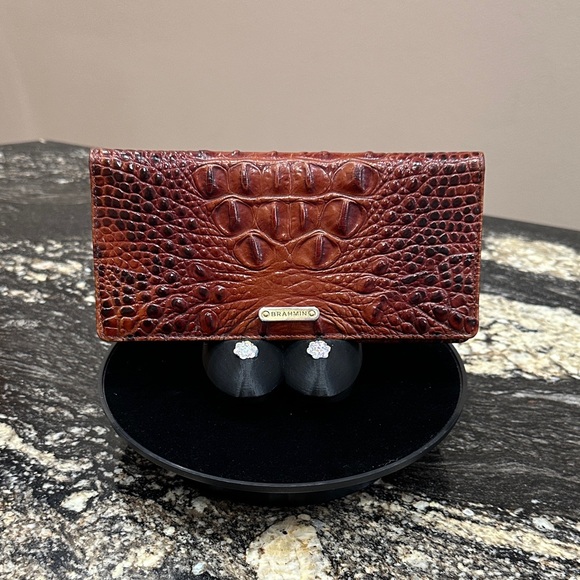 Brahmin Handbags - Brahmin Ady Croc-Embossed Leather Wallet